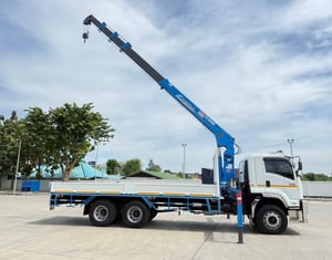 เข้าใหม่❗️เครน 6 ตัน❗️ไมล์ 65,639 กิโล ISUZU FVM 240 แรง  คลัซซีMT 