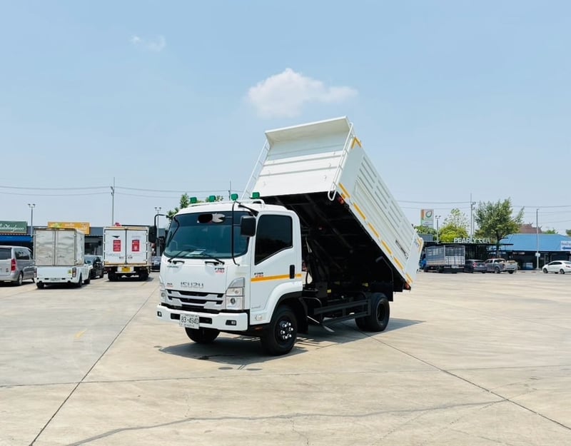 เข้าใหม่❗️ไมล์ 41,986 กิโล❗️ISUZU NEW  FRR 210 แรง MT 6ล้อดั้มพ์ 5 คิว 