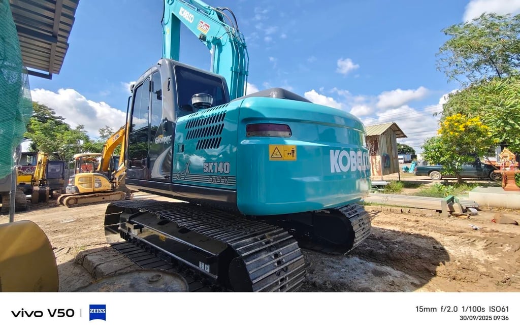 ไมล์ ช.ม 10,000❗️KOBELCO SK140-8 Super. ปี 2568 ไมล์ ช.ม 10,000❗️KOBELCO SK140-8 Super. ปี 2568