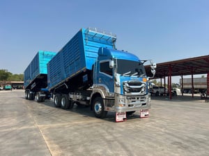 ISUZU GIGA FXZ 360 MT พ่วงแม่ลูกดั้มพ์เกษตร