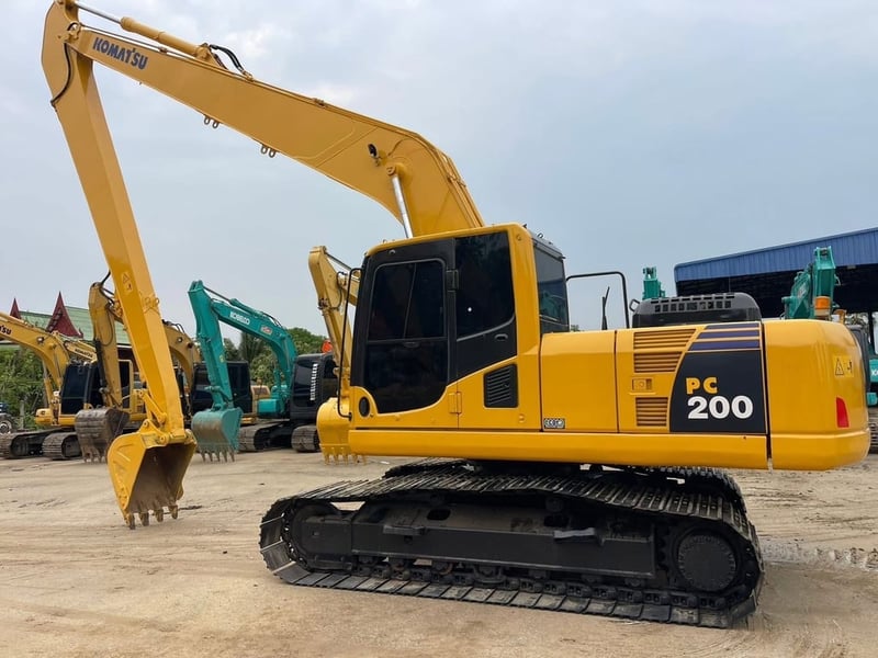 PC200-8 บุมยาวโรงงาน ๆ เวทท้ายใหญ่  ระบบพร้อม 