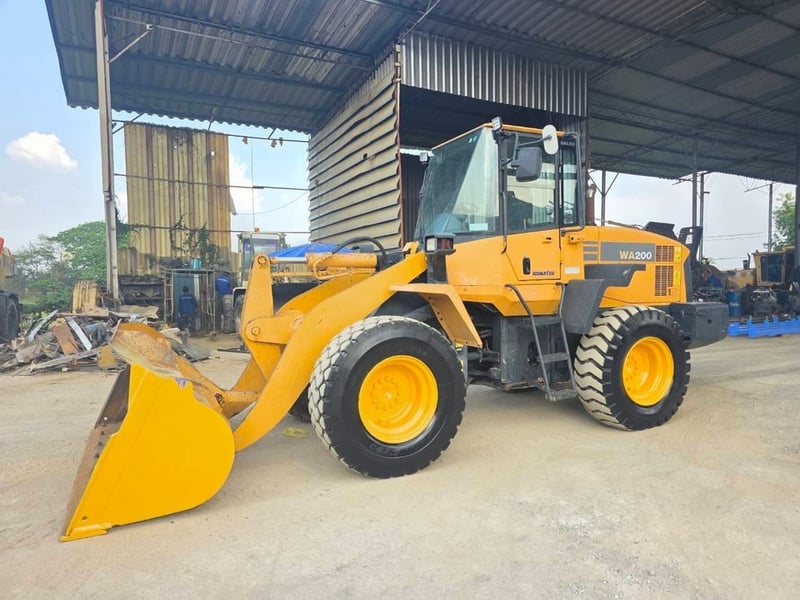 KOMATSU WA200-5 เครื่องดี ปั้มดี  ระบบดี