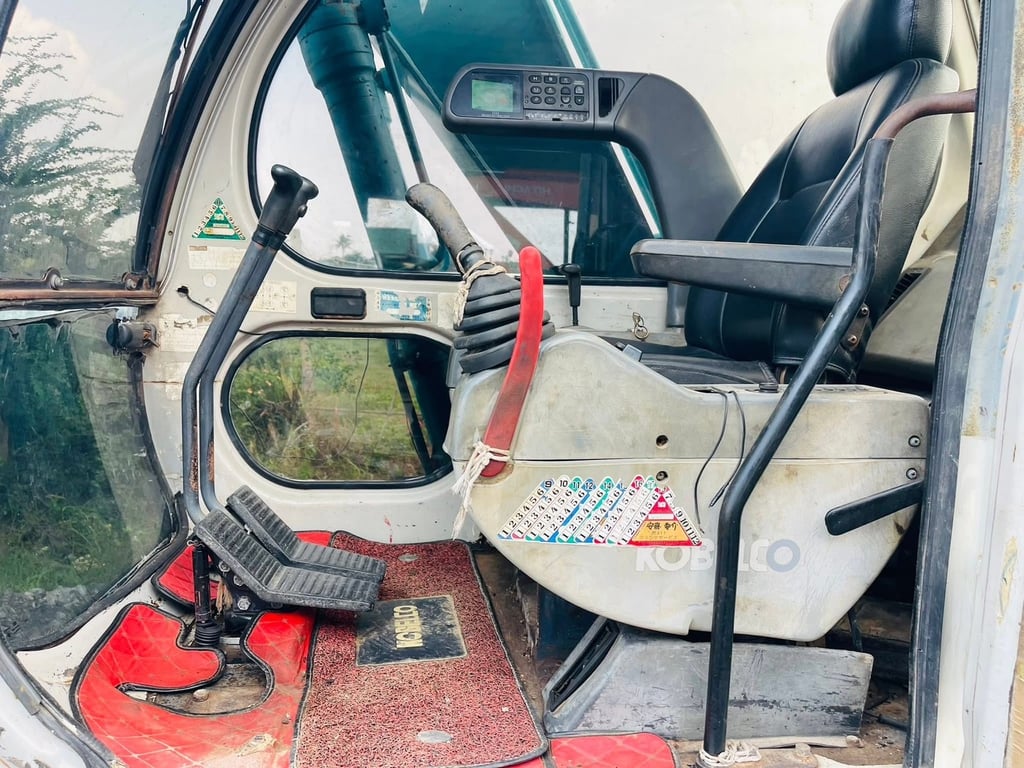 SK120-5 มาทไฟ  (เก่าญี่ปุ่น) เดิมทั้งคัน   แอร์เย็น แท็กใหญ่  SK120-5 มาทไฟ  (เก่าญี่ปุ่น) เดิมทั้งคัน   แอร์เย็น แท็กใหญ่