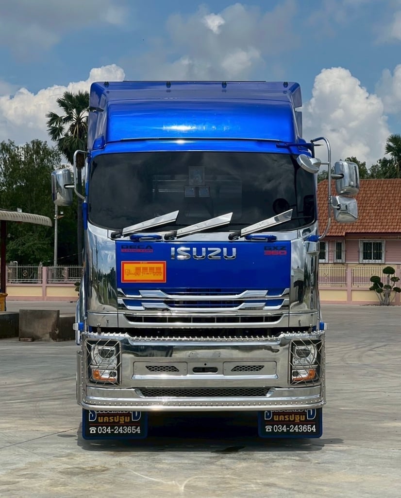 ISUZU GXZ 360 MT หัวลาก12ล้อแท้ๆ พร้อมหาง  เซมิดั้มป้ายแดง