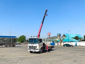 เข้าใหม่❗️ไมล์ 49,643 กิโล❗️HINO FC9J 210 แรง ติดเครน เข้าใหม่❗️ไมล์ 49,643 กิโล❗️HINO FC9J 210 แรง ติดเครน