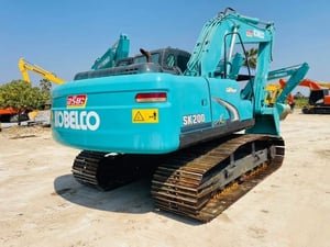 SK200-8XM มือเดียว เครื่องปั๊มดี  เอวแน่น เฟรมสวย โช่หนา