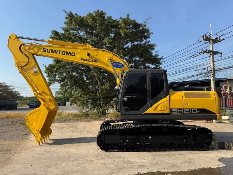 Sumitomo  SH210-6F ไมล์ 1x,xxx ชม.  พร้อมลายหัวเจาะ