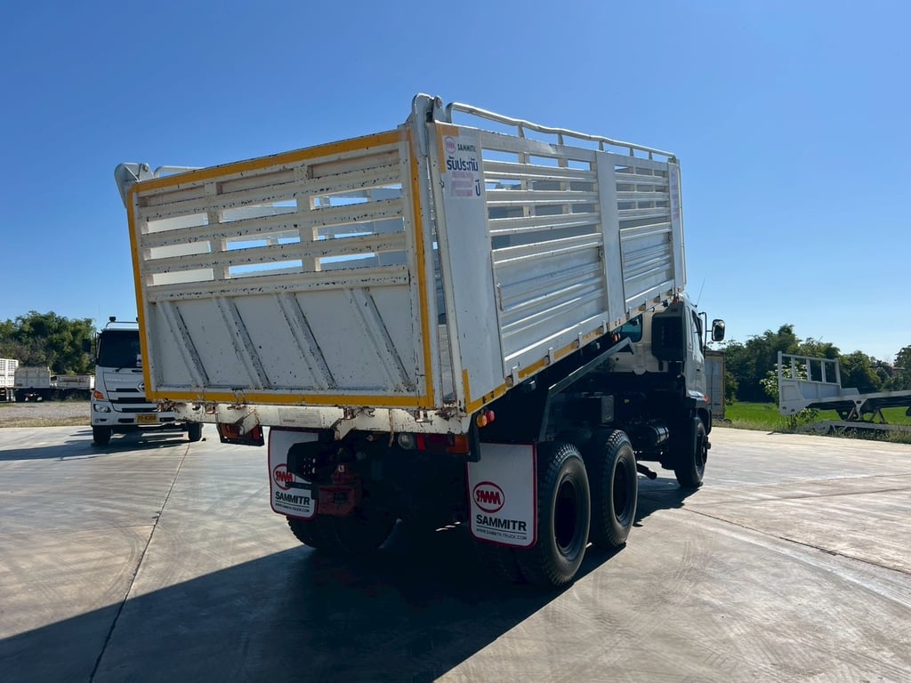 เข้าใหม่❗️เลขไมล์ 12,335 กิโลเมตร❗️ HINO FM8J 260 ปี 2559  ดัมพ์สามมิตร