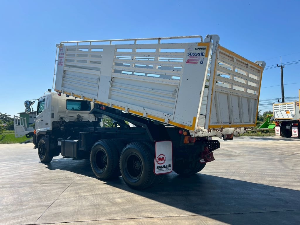 เข้าใหม่❗️เลขไมล์ 12,335 กิโลเมตร❗️ HINO FM8J 260 ปี 2559 ดัมพ์สามมิตร เข้าใหม่❗️เลขไมล์ 12,335 กิโลเมตร❗️ HINO FM8J 260 ปี 2559 ดัมพ์สามมิตร