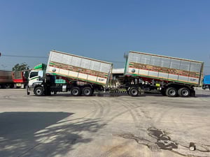 ISUZU FXZ 360 แม่ลูกดัมพ์ปิเนียม