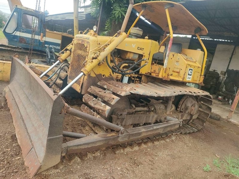 แทรกเตอร์ D4E ตีนเป็ต สภาพเดิมๆ 