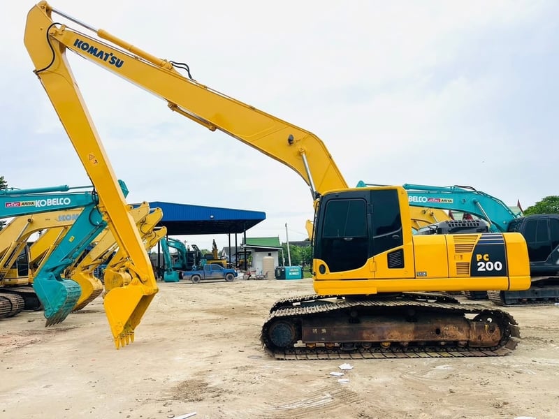 PC200-8LC บุมยาว 16 เมตร เดิมๆเครื่อง-ปั๊มดี