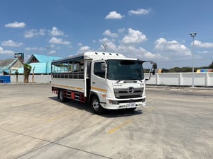 HINO NEW FC9J 175 บรรทุกมีหลังคา 