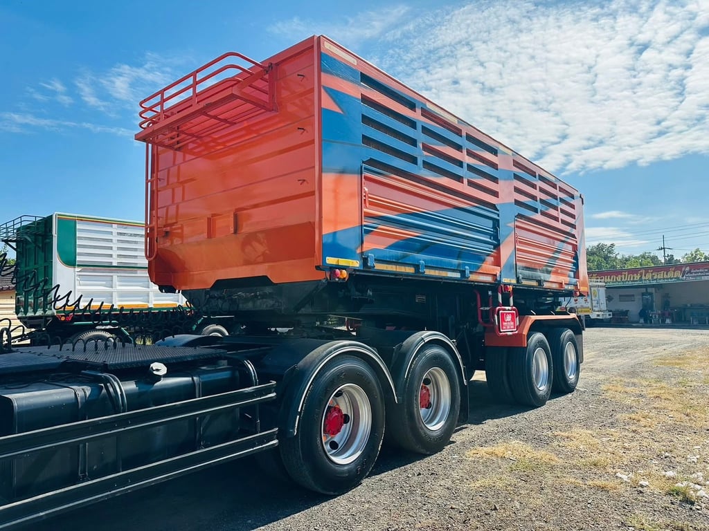 ฟรีๆ❗️ISUZU FXZ 360 ปี 2557  หัวลากพร้อม หางเซมิดั้มพ์ 