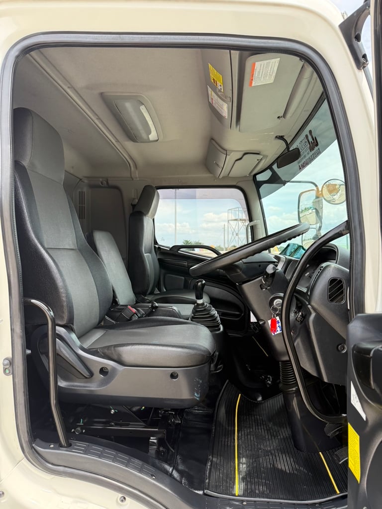 HINO  FG8J 240 ติดเครน 5 ตัน 3 ปลอก