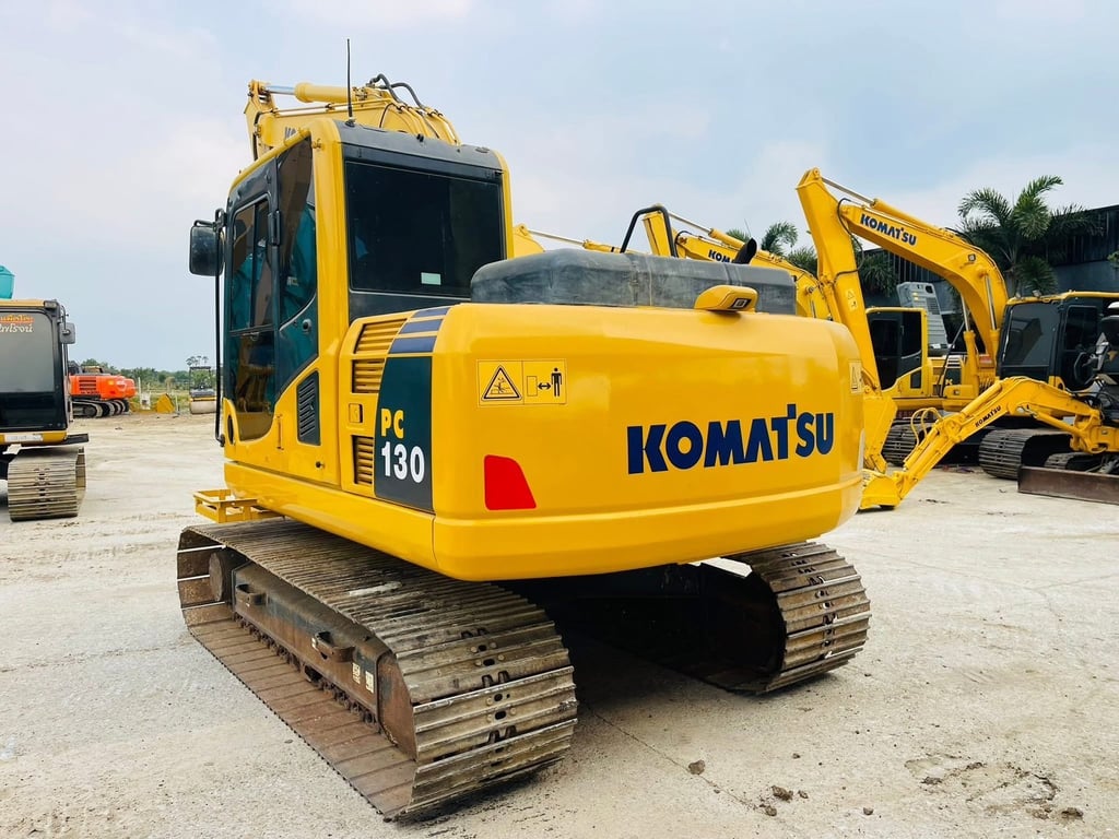 ไมล์ ช.ม 3,600❗️PC130-8MO ชุดจดทะเบียน  เครื่อง-ปั๊มแห้ง