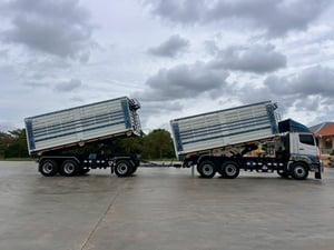 ไมล์ 81,748 กิโล❗️HINO FM2P 380 พ่วงแม่ลูกตั้มพ์เกษตร อู่.พิรุณ ไมล์ 81,748 กิโล❗️HINO FM2P 380 พ่วงแม่ลูกตั้มพ์เกษตร อู่.พิรุณ