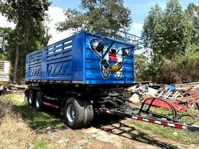 ขายลูกพ่วงดั้ม 3 คาน แท้ๆ  ปี 2554 อู่ 3 มิตร แท้ๆ