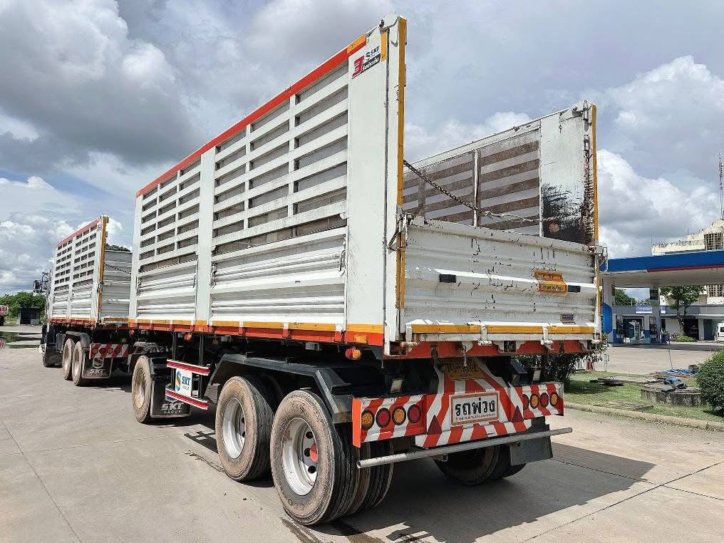 ISUZU FXZ 360 แรง พ่วงแม่ลูกดั้ม  ใส่ของได้  31.600 โล