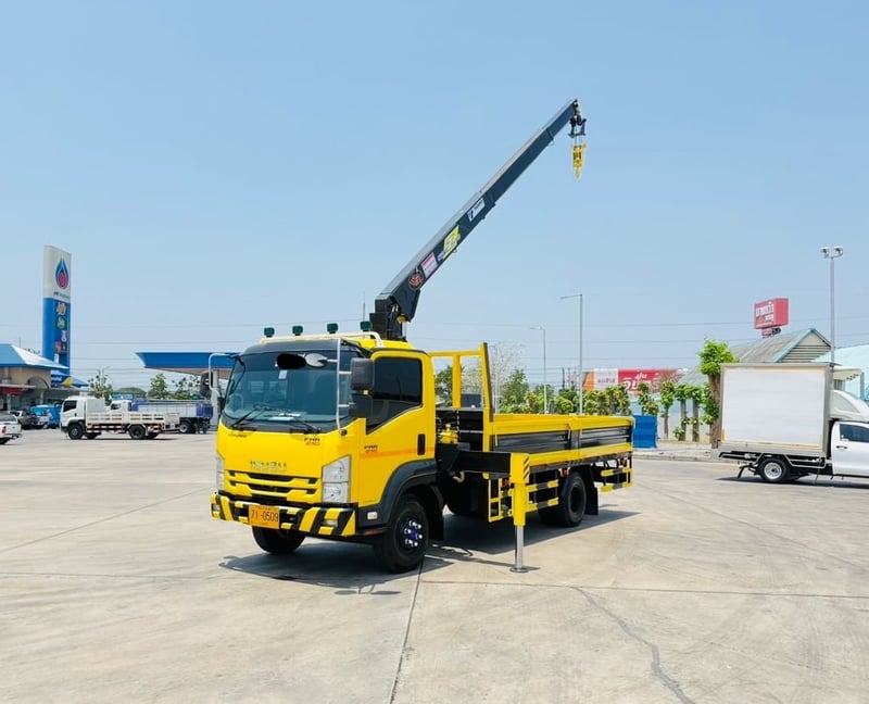 เข้าใหม่❗️ISUZU FRR 210 ติดเครน 4.5 ตัน