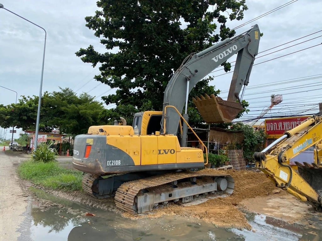 volvo Ec210B prime เล่มทะเบียน