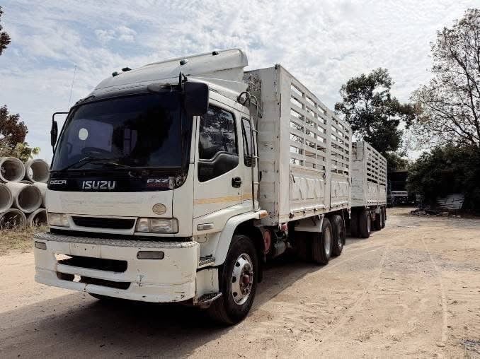 ISUZU FXZ 320 พ่วงแม่ลูกไม่ดั้ม