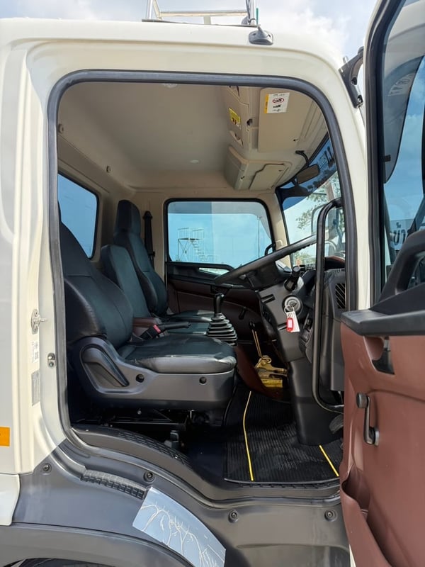 ดั้มพ์ติดเครน 3 ตัน❗️ไมล์ 53,805 กิโล❗️NEW FC9J 210 แรง