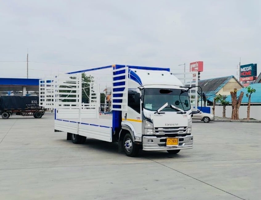 ISUZU FRR 210 แรง กะบะต่อใหม่พื้นสแตนเหล็ด ISUZU FRR 210 แรง กะบะต่อใหม่พื้นสแตนเหล็ด