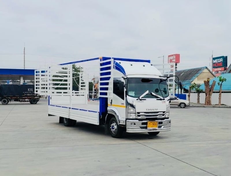 ISUZU FRR 210 แรง กะบะต่อใหม่พื้นสแตนเหล็ด ISUZU FRR 210 แรง กะบะต่อใหม่พื้นสแตนเหล็ด
