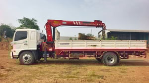 HINO FG8J 212 แรง ติดเครน5ตัน 