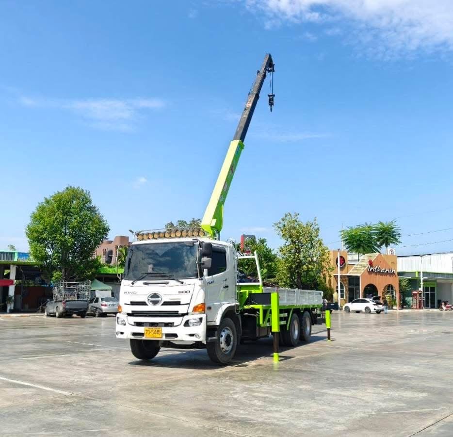เข้าใหม่❗️ไมล์ 97,468 กิโล❗️HINO FL8J 260 ติดเครน 8 ตัน ขาหลัง ปี2566 เข้าใหม่❗️ไมล์ 97,468 กิโล❗️HINO FL8J 260 ติดเครน 8 ตัน ขาหลัง ปี2566