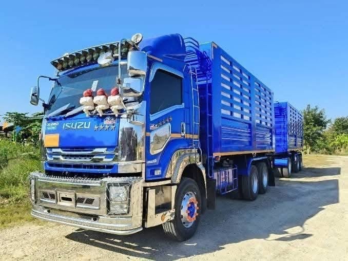 รถพ่วงแม่ลูกดั้มพ์ ISUZU FXZ 360 แรง ปี 2564