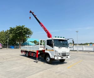 ไมล์ 76,491 กิโล❗️ISUZU NEW FRR 210 ติดเครน 3 ตัน