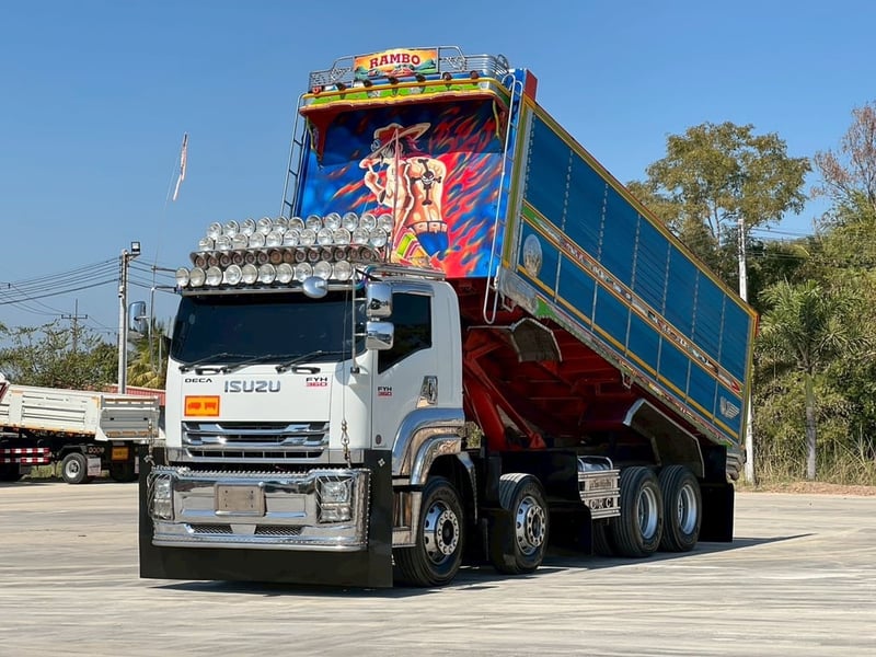 ISUZU FYH 360 แรง 12ล้อแท้ๆ ดั้มพ์เกษตรปีเนียม