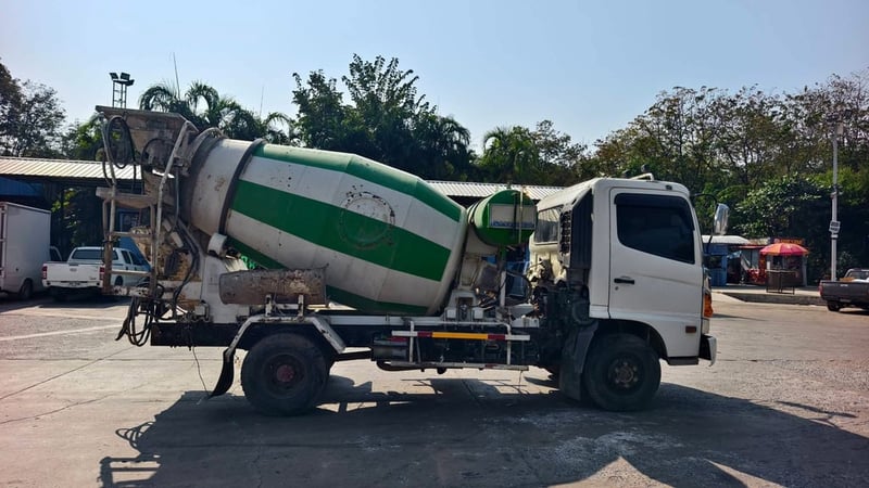 เข้าใหม่❗️HINO 175  โม่ปูน 3 คิว 