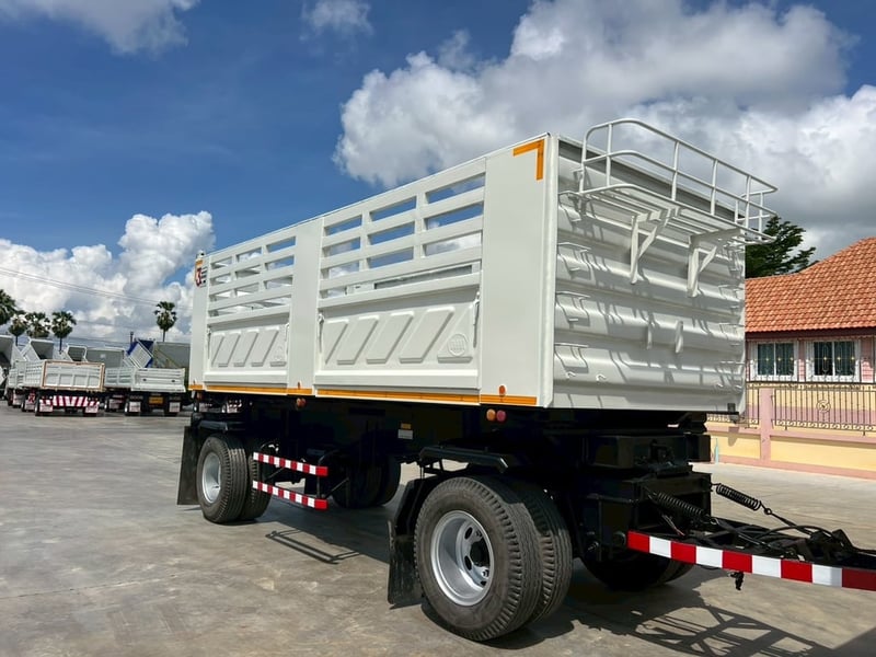 ขายด่วน ลูกพ่วงดัมพ์ สามมิตร 2 เพลา 