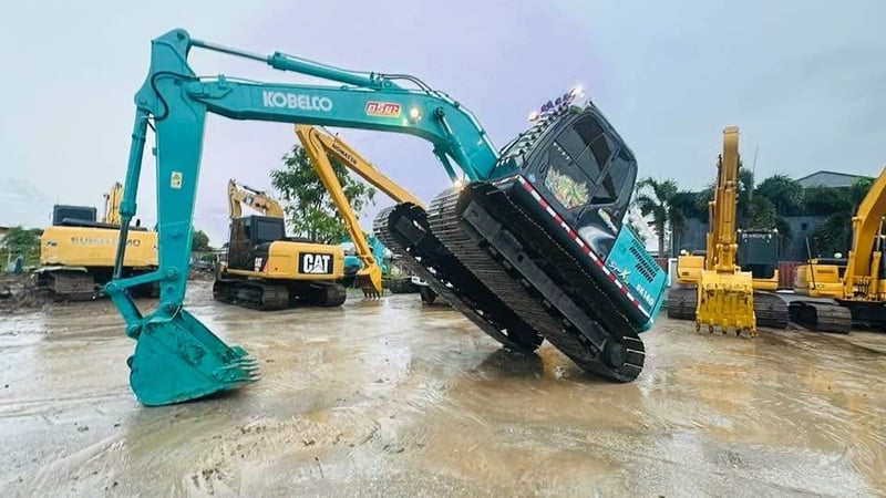 SK140-8 สุเปอร รถห้างอริยะมือเดียวป้ายแดง