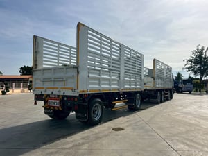 รถพ่วงแม่ลูก ISUZU FYH 360 แรง ปี 2563 คอกเกษตร( รถพ่วงแม่ลูก ISUZU FYH 360 แรง ปี 2563 คอกเกษตร(