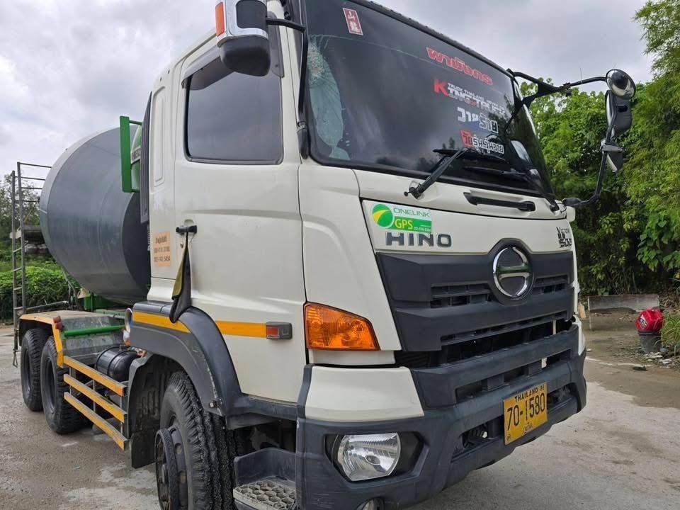 10 ล้อโม่ปูน HINO FM1A 344 แรง โม่ LIEBHERR 7 คิว ไมล์ 79,196 กิโล อิฐ 10 ล้อโม่ปูน HINO FM1A 344 แรง โม่ LIEBHERR 7 คิว ไมล์ 79,196 กิโล อิฐ