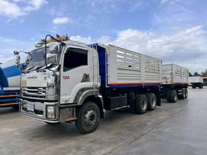 ISUZU FXZ 360 แรง 088-9799578 พ่วงแม่ลูกดั้มพ์หินทราย แม่ปี 2561 ISUZU FXZ 360 แรง 088-9799578 พ่วงแม่ลูกดั้มพ์หินทราย แม่ปี 2561