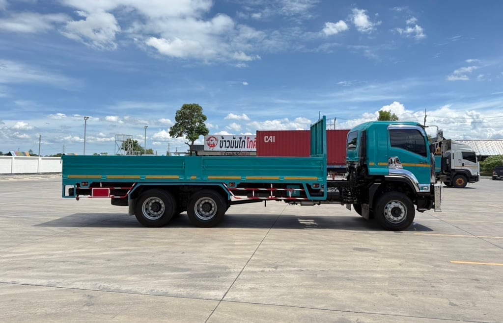 ไมล์ 9 หมื่น❗️ISUZU FVM 240 แรง MT ตัวใหม่   ยาว 7.80 เมตร