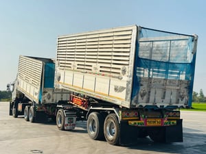 ISUZU FXZ 360 พ่วงแม่ลูกดั้มพ์เกษตร ISUZU FXZ 360 พ่วงแม่ลูกดั้มพ์เกษตร