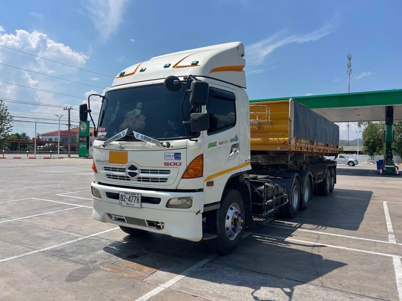 HINO FM2P 320 ปี 2548 หัวพร้อมหาง เซมิดั้มพ์