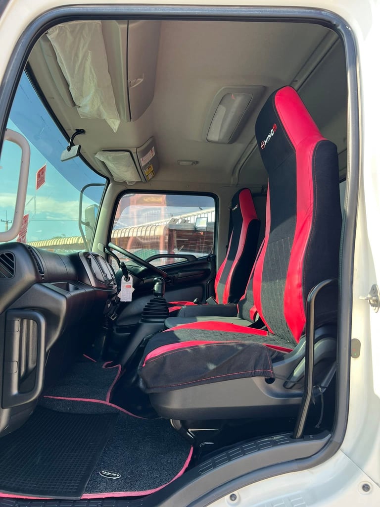 ไมล์ 68,915 กิโล❗️HINO GY2P 380 ปี 2565 พ่วงแม่ลูกพื้นเรียบ