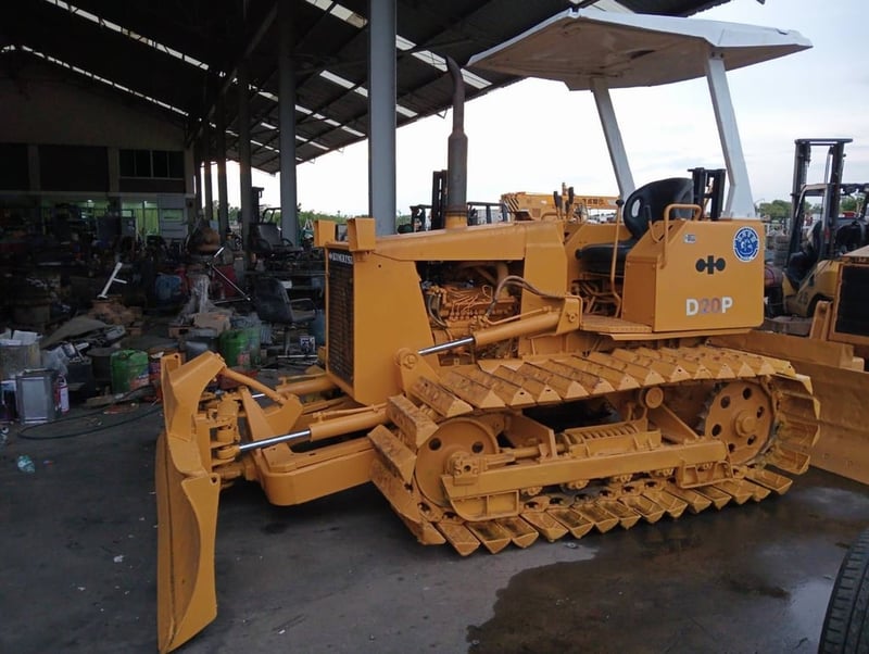 แทร็กเตอร์ D20-6 ใบมีด 6 ทิตทาง  เครื่องเกียดี