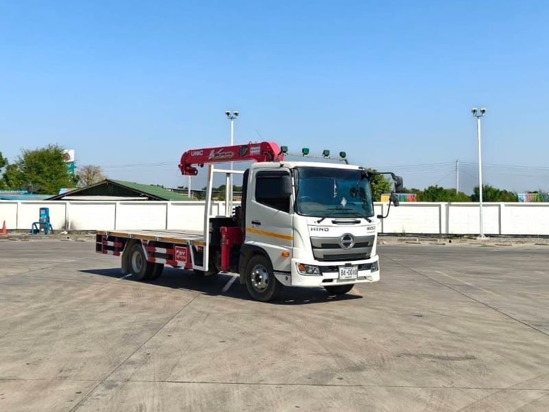 ไมล์ 49,662 กิโล❗️HINO FC9J 210 ปี 2567 ติดเครน 3 ตัน