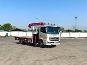 ไมล์ 49,662 กิโล❗️HINO FC9J 210 ปี 2567 ติดเครน 3 ตัน