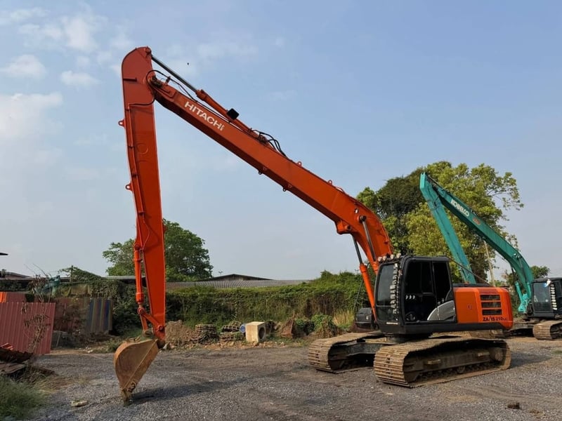 Hitachi ZX210LC-5G บูมยาว 16 เมตร ไมล์ 7000 ชม.
