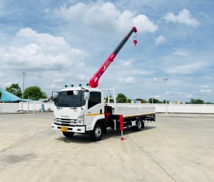 เข้าใหม่❗️ISUZU NEW FRR210 MT  ติดเครน 3 ตัน