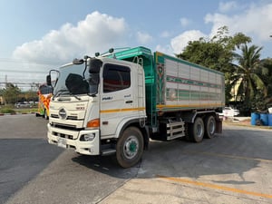 เข้าใหม่❗️ไมล์ 62,749 กิโล❗️ HINO FM8J 260  ดั้มพ์ปีเนียม